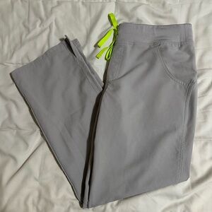 FIGS Kade Cargo Scrub Pants Tan Nude Scrub Pants Tan Nude Slate Size Medium